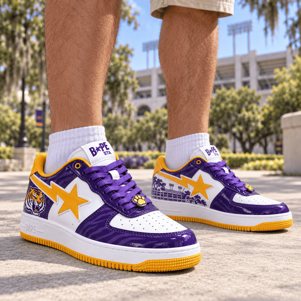 PREMIUM LSU CASUAL SHOES HQH